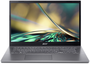 Ноутбук Acer Aspire 5 A517-53G-563F 17.3" FHD IPS/Core i5-1235U/16GB/512GB SSD/GeForce MX550 2Gb/NoOS/RUSKB/серый (NX. K66ER.006)