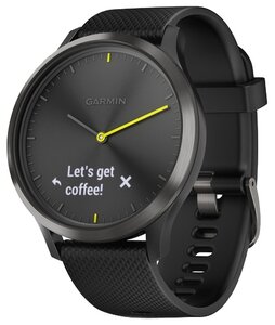 Garmin Умные смарт часы Vivomove HR Sport 010-01850-02 (золотисто-белый)