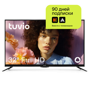 32" Телевизор Tuvio STV-32FDFBK2R 2023 LED