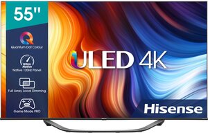 55" Телевизор Hisense 55U7HQ 2022 LED, HDR, Quantum Dot, QLED