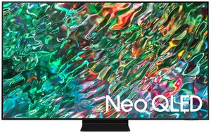 55" Телевизор Samsung QE55QN90BAT 2022 Neo QLED, HDR, LED, QLED