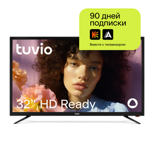 32" Телевизор Tuvio STV-32DHBK2R 2023 LED