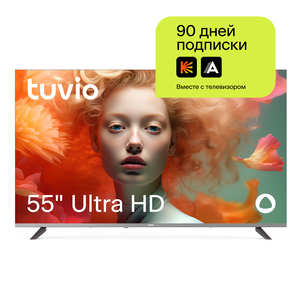 55" Телевизор Tuvio TD55UFGEV1 2023 LED