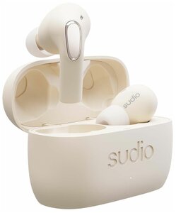 Беспроводные наушники Sudio E2. Цвет бежевый