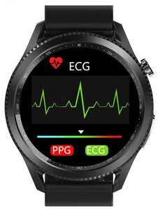 Часы North Edge ECG Black nylon