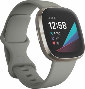 Умные смарт-часы Fitbit Sense с датчиком для ЭКГ