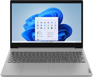 Ноутбук 15.6" IPS FHD Lenovo IdeaPad 3 grey (Cel N4020/8Gb/256Gb SSD/noDVD/VGA int/W11) (81WQ0086RU)