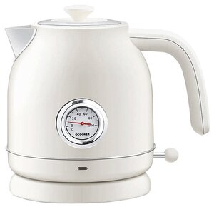 Чайник Xiaomi Qcooker Retro Kettle (с датчиком температуры) 1.7L Белый