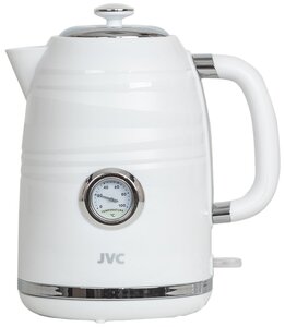 Чайник электрический JVC 1,7 л с датчиком температуры, контроллер STRIX, съемная крышка, съемный фильтр от накипи