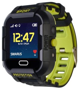 GPS часы SMARUS kids K6 черные