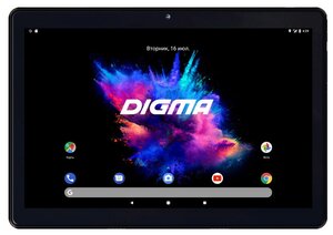 Планшет Digma CITI Octa 10 SC9863 (1.6) 8C/RAM4Gb/ROM64Gb 10.1 IPS 1920x1200/3G/4G/Android 9.0/черный/5Mpix/2Mpix/BT/GPS/WiFi/Touch/microSD 128Gb/minU