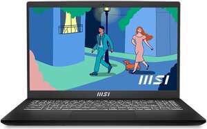 Ноутбук MSI Modern 15 B12M-215XRU {i3 1215U/8ГБ/256ГБ SSD/Intel UHD/15.6" FHD IPS/noOS}