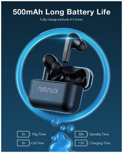 Беспроводные наушники BlitzWolf AirAux AA-UM8 TWS Earbuds Black